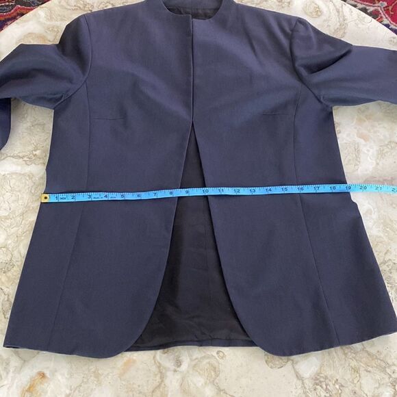 Emmanuel Ungaro Fitted Minimalist Grey Jacket - Picture 11 of 11